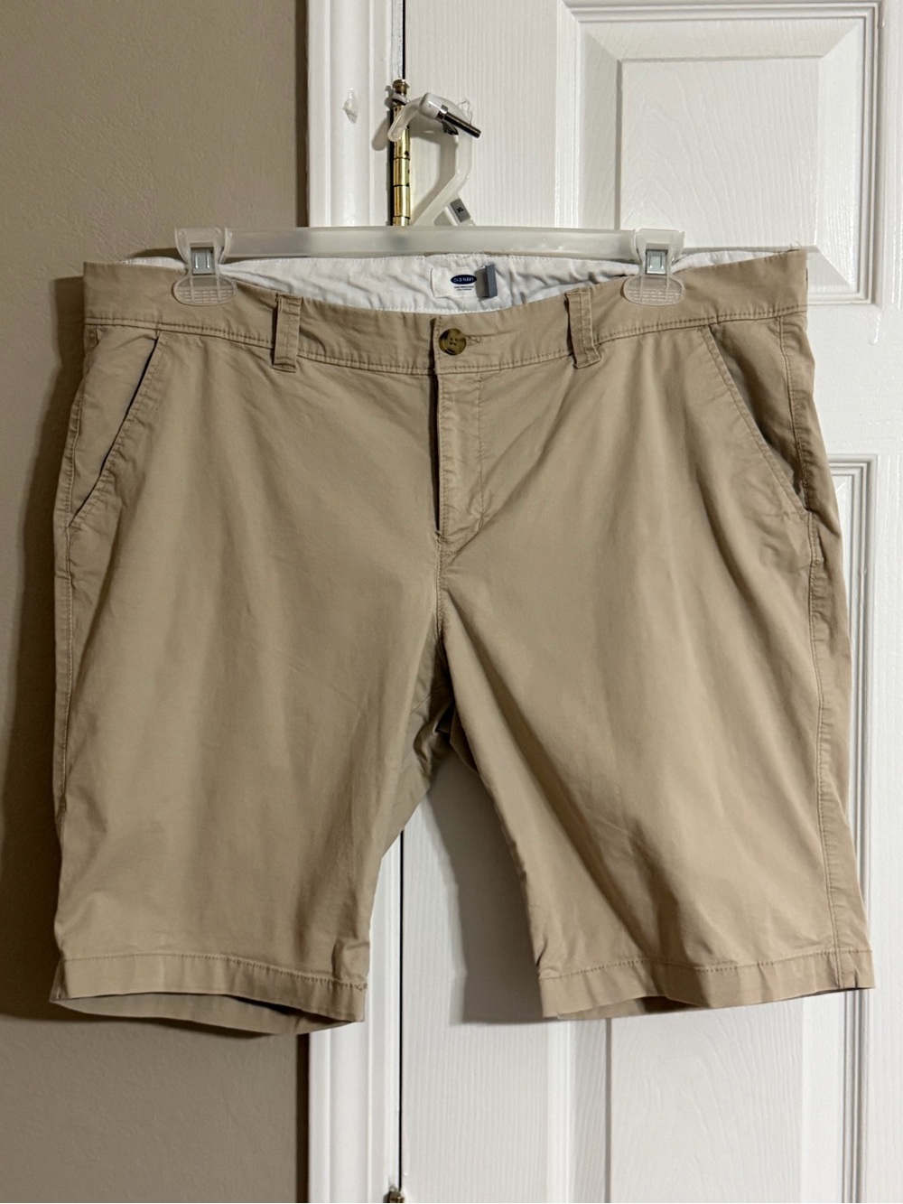 Women’s Khaki Chino Shorts - Classic Casual